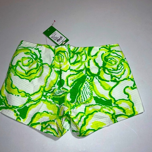Lilly Pulitzer NWT Liza Shorts Heart Breakers Size 000 🦄 - Picture 4 of 12